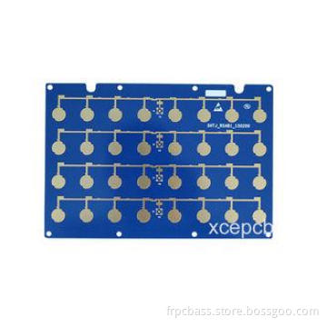 Blue Solder Mask Taconic PCB Printed Circuit Board Manufact